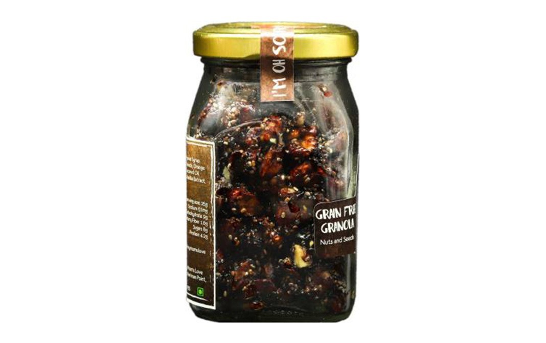 My Mom's Cacao Orange Granola    Glass Jar  100 grams